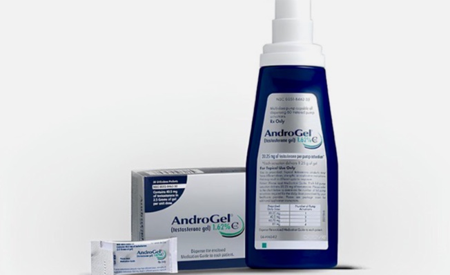 Acheter Androgel - tube de gel et flacon de testostérone