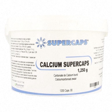 Achat Calcium Carbonate - Illustration comprimés et éclat calcaire