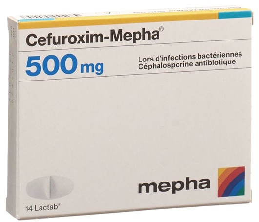 Acheter Cefuroxime - Illustration de gélule bleue