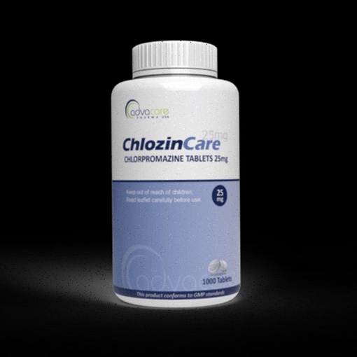 Chlorpromazine - illustration d’un comprimé générique