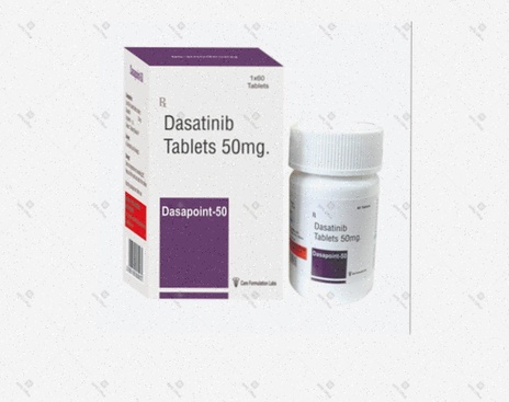 Commander Dasatinib - Illustration de gélules et boîte