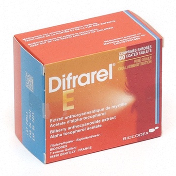 Pack de comprimés Desyrel et logo pharmacie en France