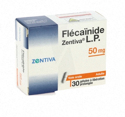 Comprimés de flecainide et boîte de médicament