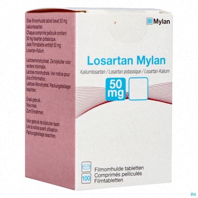Acheter Losartan – Illustration de comprimés génériques