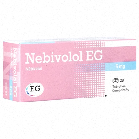 Boîte de Nebivolol - comprimés et carte de France