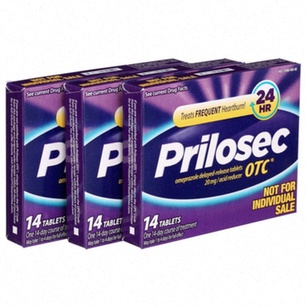 Prilosec boîte et comprimés