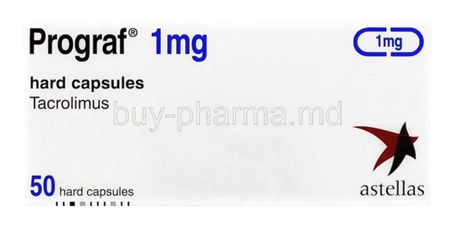 Commander Prograf en ligne – illustration de gélules de tacrolimus