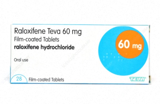 Illustration de comprimés de Raloxifene