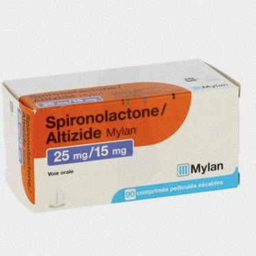 Acheter la spironolactone - Image d’une boîte de comprimés