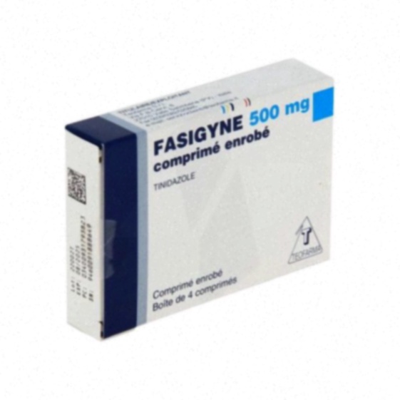 Boîte de comprimés de Tinidazole