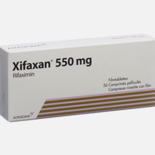 Acheter Xifaxan sans ordonnance - illustration de comprimés de Xifaxan