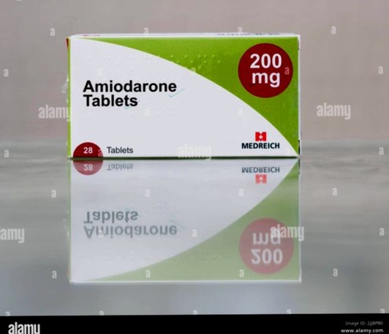 Acheter Amiodarone - Illustration d'un comprimé et d'un stéthoscope