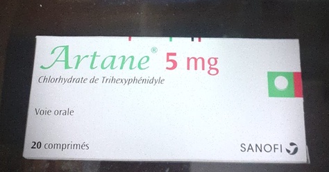 Acheter Artane sans ordonnance - comprimés Artane 5 mg