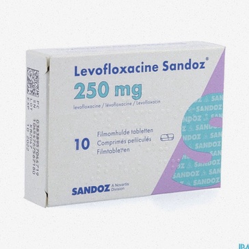 Acheter levofloxacine en ligne – illustration comprimés et carte de France