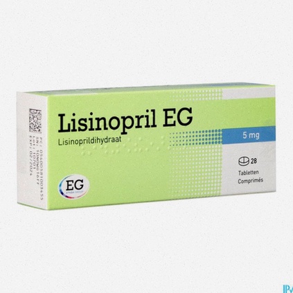 Boîte de Lisinopril générique pas cher