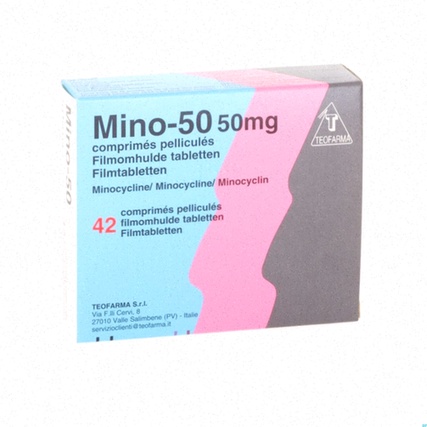 Acheter Minomycin - pack de comprimés et boîte