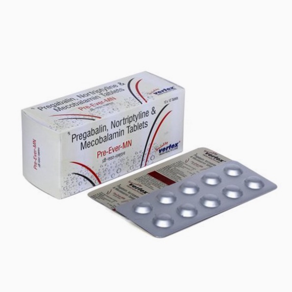 Illustration de la molécule de Nortriptyline