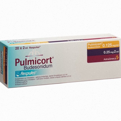 Boîte de Pulmicort et asthme – Illustration du produit